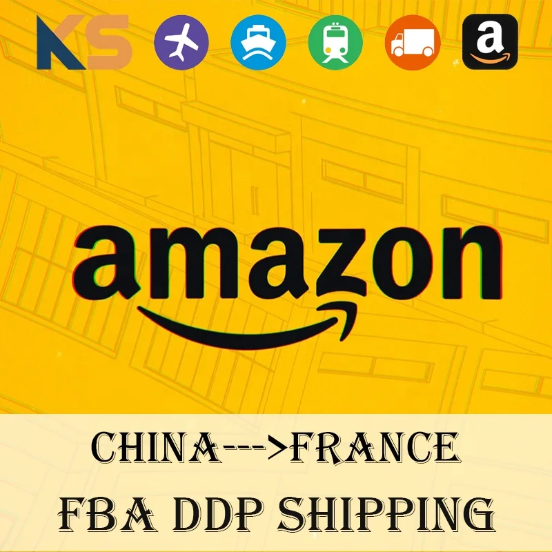 Amazon FBA Freight Forwarder DDP DHL UPS FedEx Air Sea Ocean Train Freight Shipping From China To France Amazon FBA Warehouse