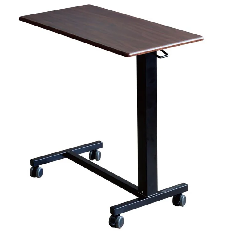 ENT-1001H hospital dining table wheelchair tables for disabled Adjustable Patient overbed Table