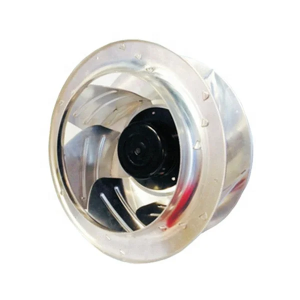 0-10 В/ШИМ-контроль BLDC обратный изогнутый центробежный вентилятор 220 мм рабочее колесо