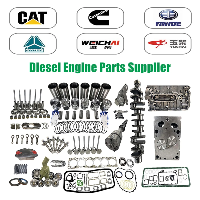 Original Engine Spare Parts QSM11 ISG11 X12 X13 X15 N14 Gasket Overhaul Repair Liner Kit For Cummins