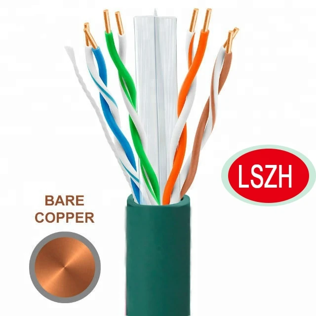 High Quality UTP Cat 6 Network Cable Cat6a Cat6 Cat6e FTP Ethernet Lan Cable for Internet