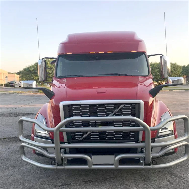 Stainless Steel Front Bumper For Volvo Vnl Truck Deer Grill