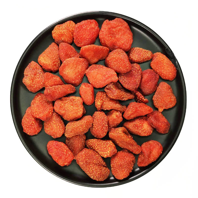 Wholesale New Arrival Pure Natural Freeze Dried Fruit Strawberry Slice Dry Strawberry