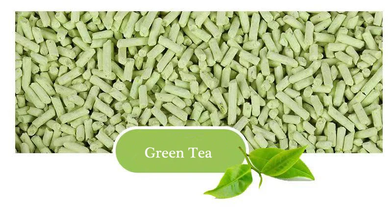 2mm Strip Shape 18L Natural Plant Eco Friendly Spring Cat Flushable Fast Clumping Tofu Cat Litter