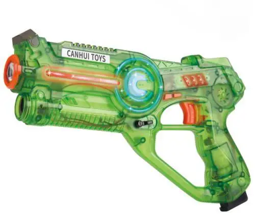 2023 online sale Hot Selling Shooting Game Laser Tag Gun With Light Music Battle Game Plastic Laser Tag Gun For Kids
