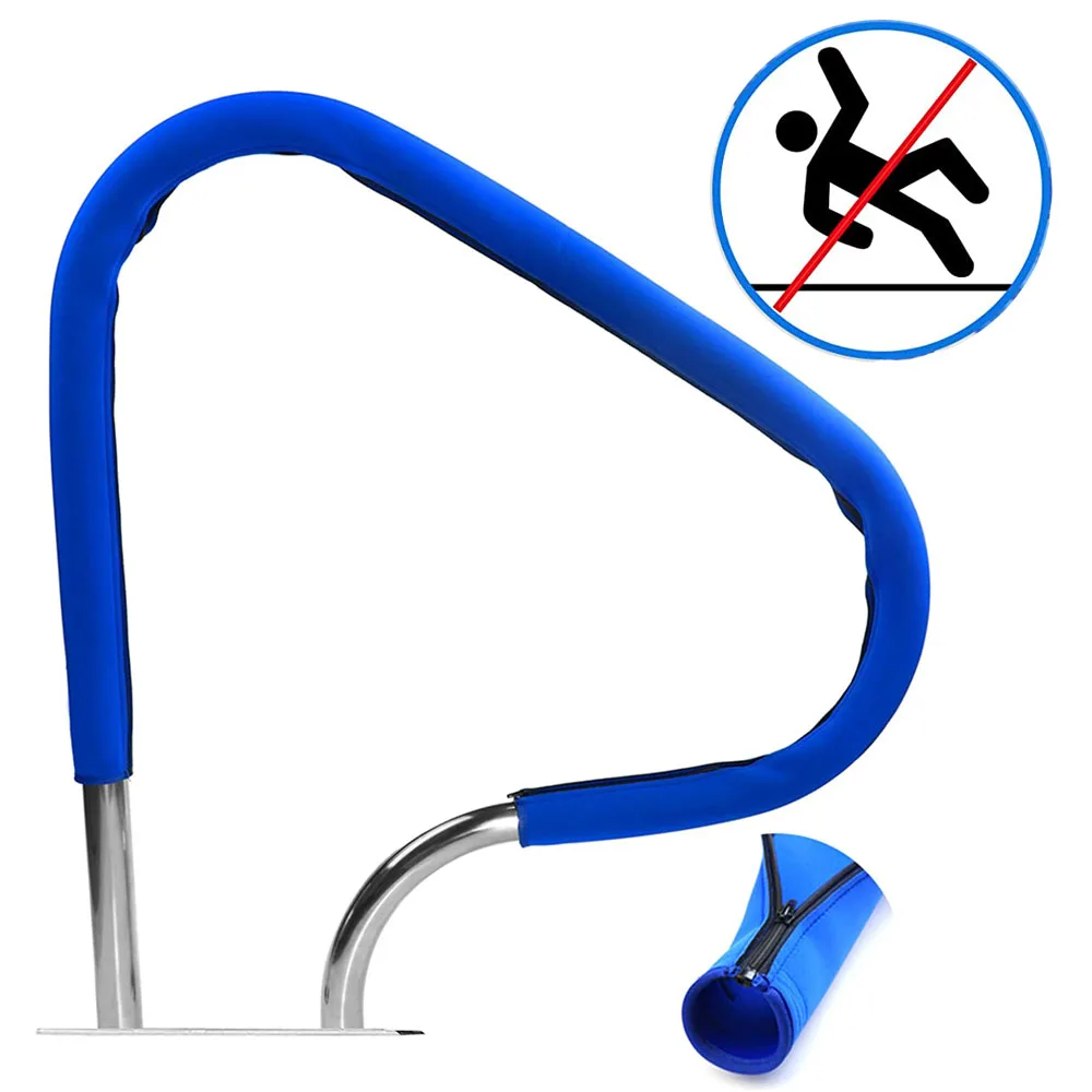 Swimming Pool Handrail Cover Zipper Resistant Rail Grip Swimming Pool Hand Railing Cover