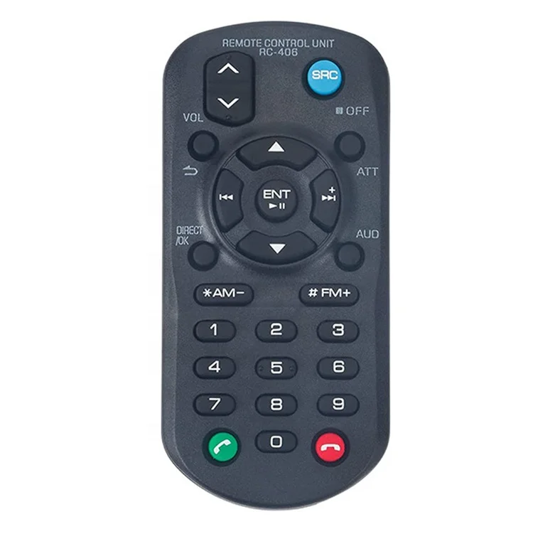 NEW RC-406 Remote Control Use For Kenwood CD Car Radio Replace KDC-200UB KDC-X398