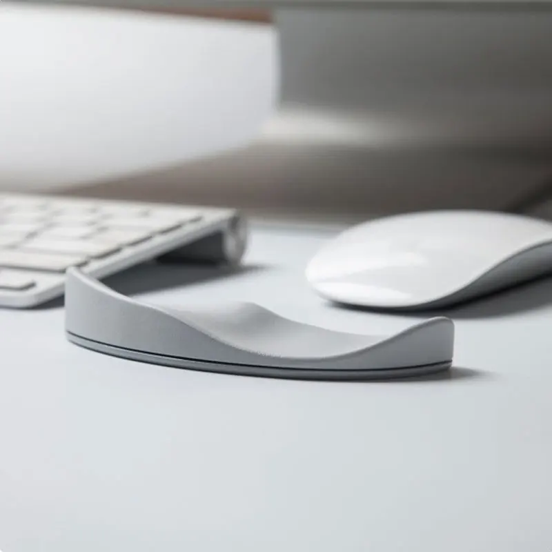 Wholesale Silicone Mouse Wrist Pad Ergonomic Mouse Pad Free Silica Gel D1 Stock Custom Logo Accepted Ergonomic Mouse Palm Rest