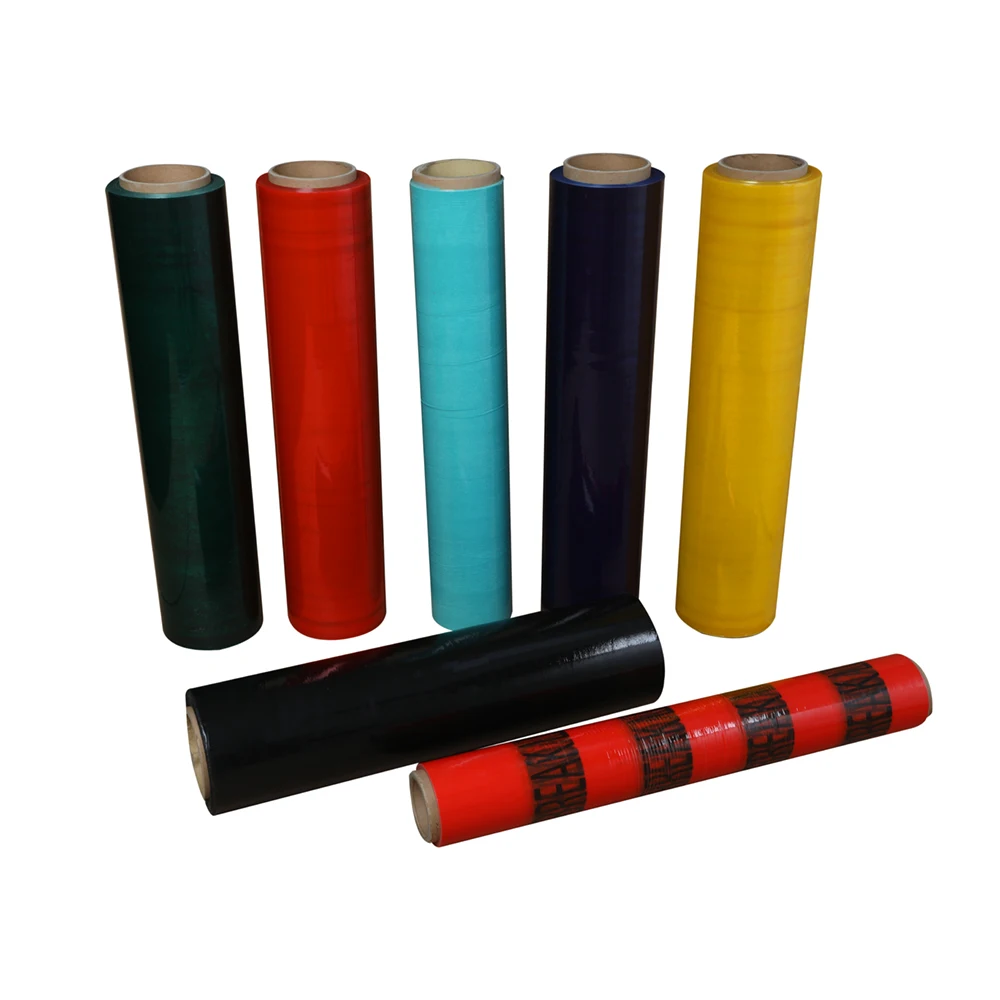 PE Hand and Machine Use Pallet Stretch Film for Pack Customize Colored Roll Lldpe Wrap
