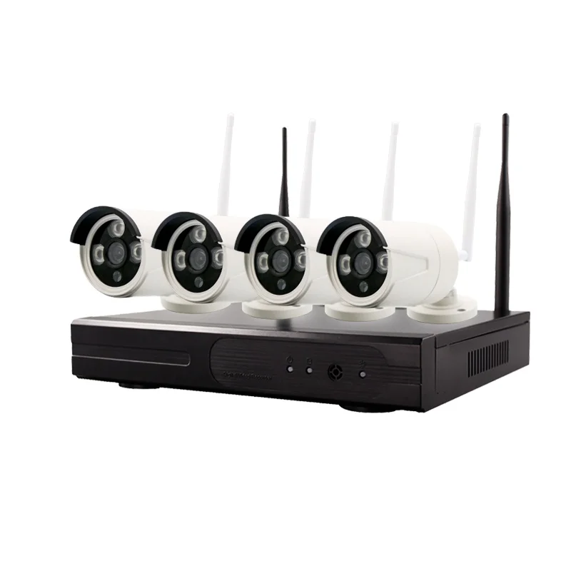 4ch 3mp wireless camera system Outdoor Security System wifi nvr kit