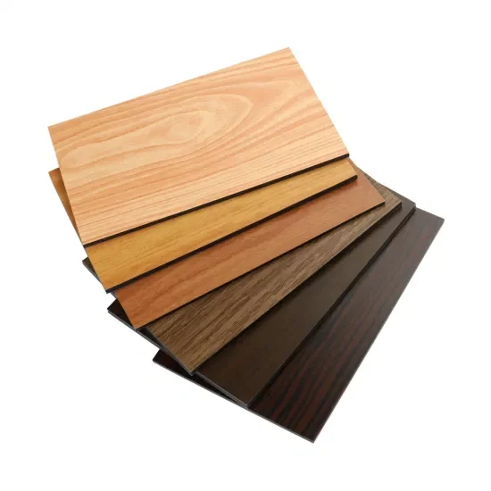 Wooden Finish ACP ACM Aluminum Plastic Composite Panels 2-6mm Interior Exterior Wall Decoration Metal Wall Cladding Decoration
