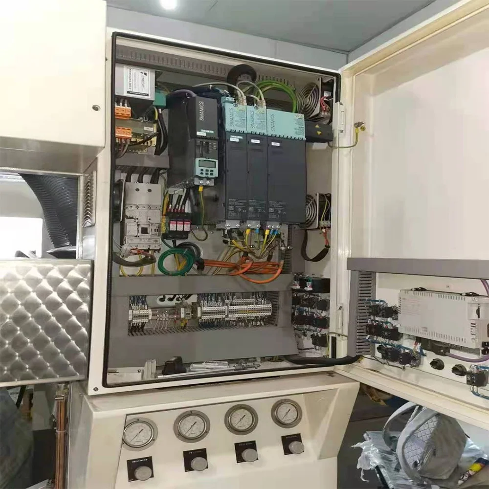 
used Simplex SL L 1300 types solventless laminating Machine made in Italy 