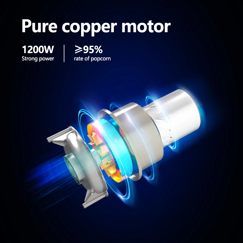 Original Factory Quick-Heat Technology Old Fashion Pop Corn Maker Popcorn Machine