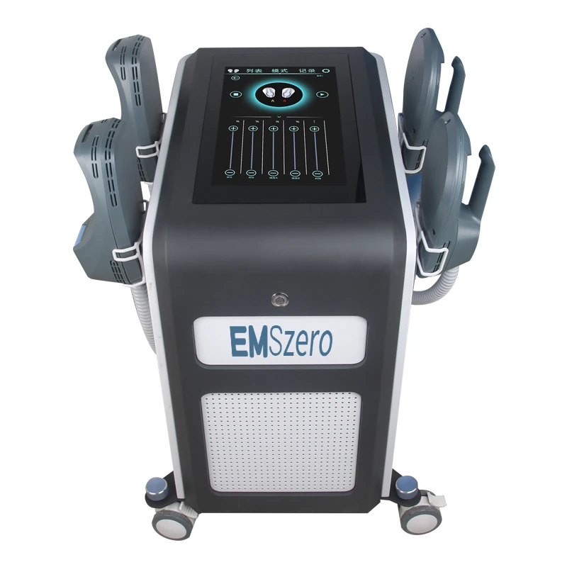 Newest Ems slim Nova Body Sculpt Muscle Machine Rf 4 Handles Emslim Neo With Rf Fat Burning machine 2022