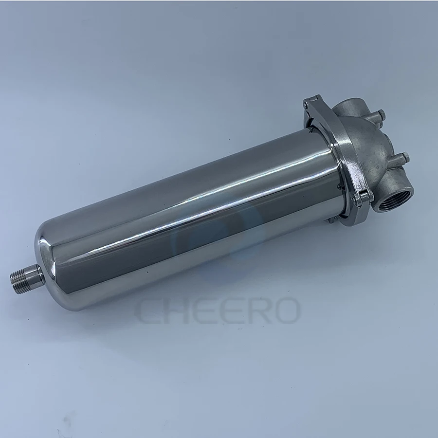 Industrial large flow liquid filtration system Stainless steel Housing Water Treatment Equipment water prefilter machine