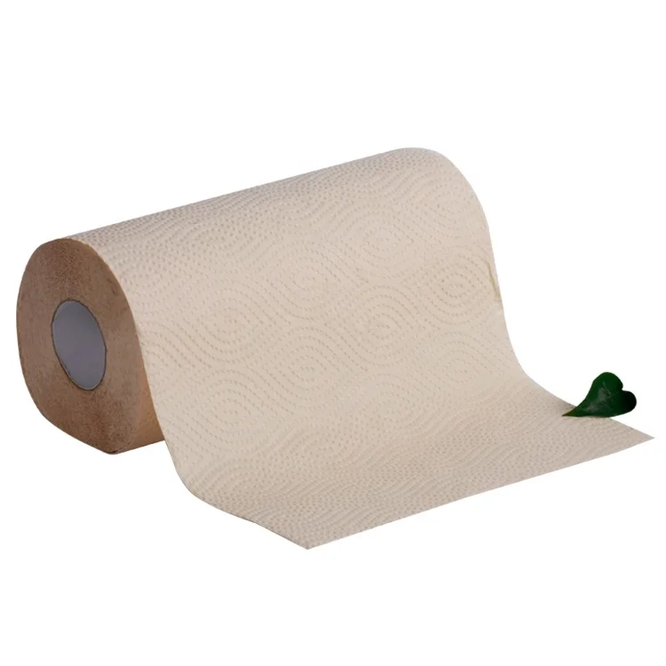 OEM  Kitchen  Paper Towel Bamboo Pulp Kitchen Paper Towel Rolls