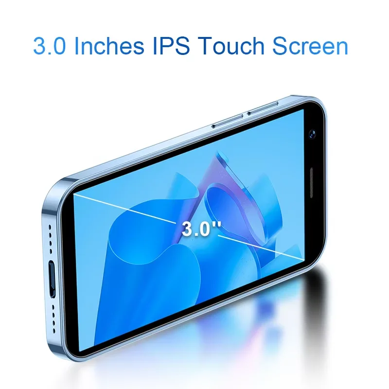 Stylish SOYES XS16 3-inch small Android phone with 10 major batteries 2000mAH 3G/4G LTE 64GB mini smartphone Android phone