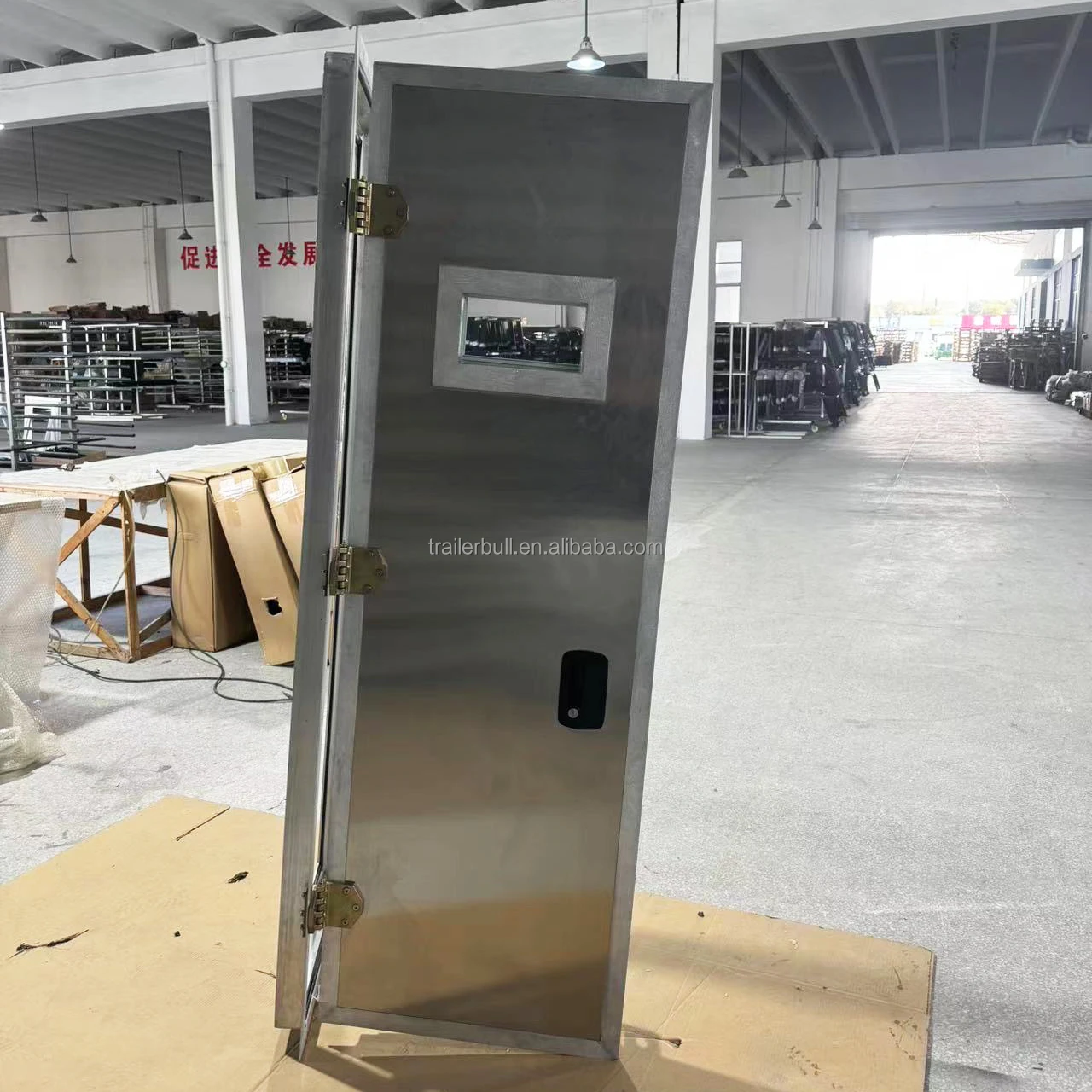EuroVision Safari EVDX-1810x600 Insulation Motorhome Entry Doors Custom Aluminum Alloy Frame for Expedition Truck Campers