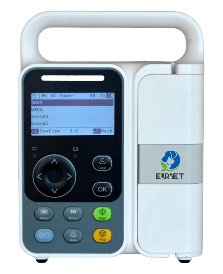 EUR PET Factory Price Veterinary Infusion Pump Convenient Veterinary Equipment Animal Clinic Infusion Pump