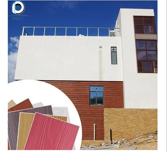 Fireproof Siding Wood Exterior Board Cladding Exterior Wall Panels Cement Wall Siding Panel Fiber Cement Board Wood Look