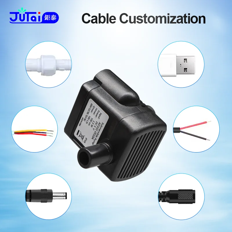 Waterproof Silent Mini Dc Water Pump Submersible Pet Drinking Fountain Water Pump