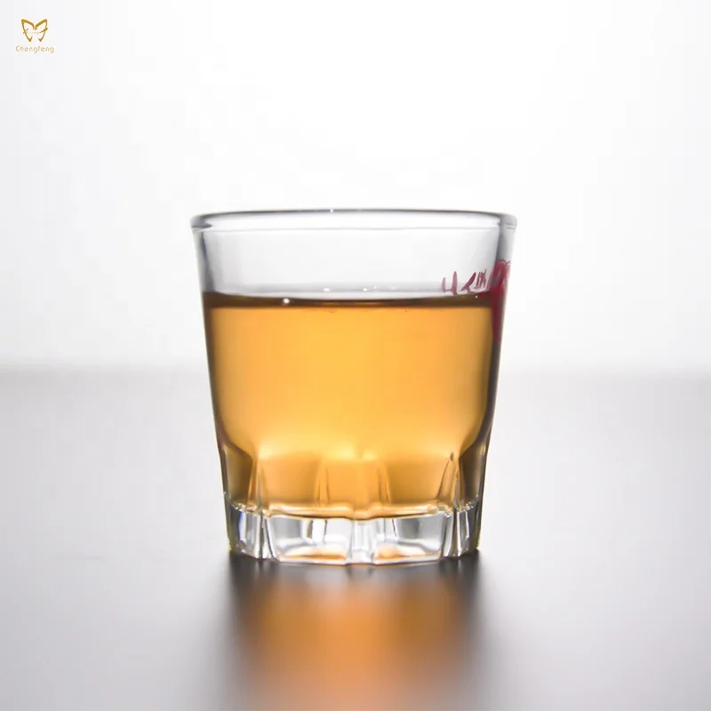 50ml Korean soju shot glass with any custom logo