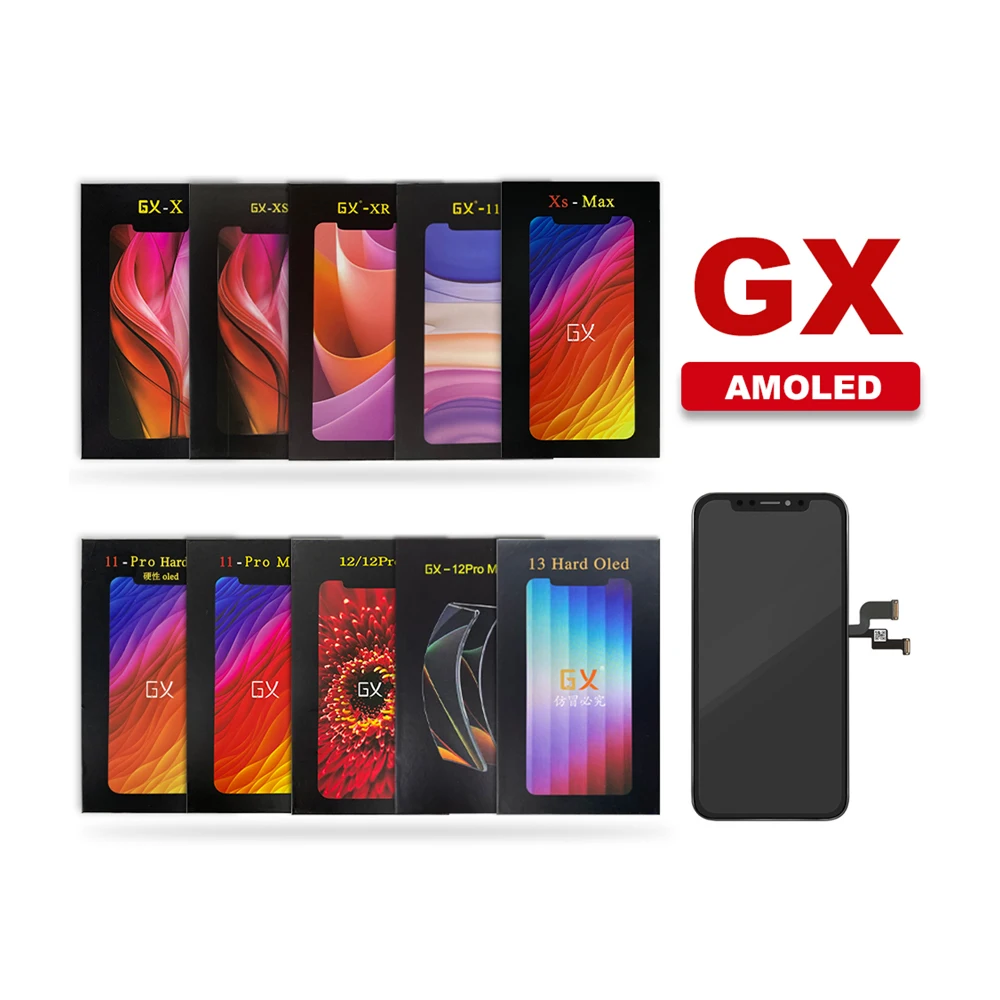 Mobile Phone Display for iPhone x LCD GX Original Screen for iPhone 11 11pro 11promax 12 12pro 12promax