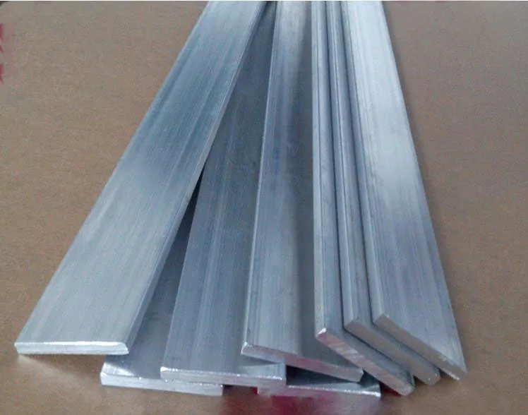 Factory supplying extruded 6061 6063 6082 7075 standard size aluminum solid flat bar