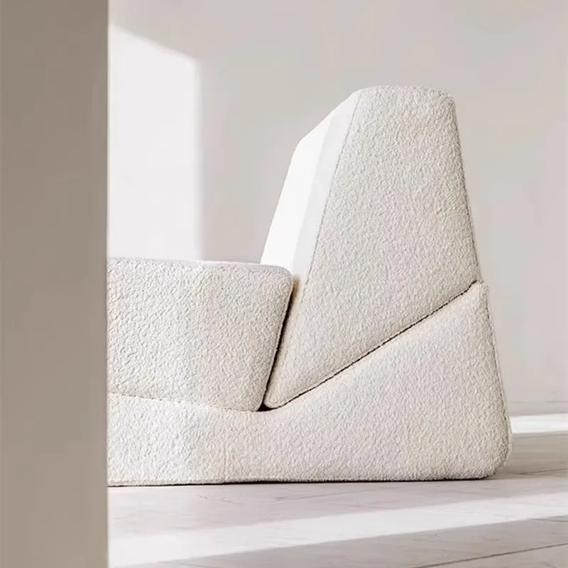 Foldable Single Sofa Bed living room sectional couch Modular recliner vacuum sealed compressed foam fabric sofa chair furniture