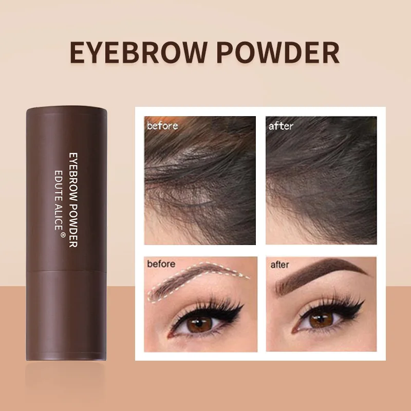 Wholesale Eyebrow Makeup Filler High Pigment Waterproof One Step Brow Shaping Kit Professional Cushion Hair Eyebrow Powder Stick