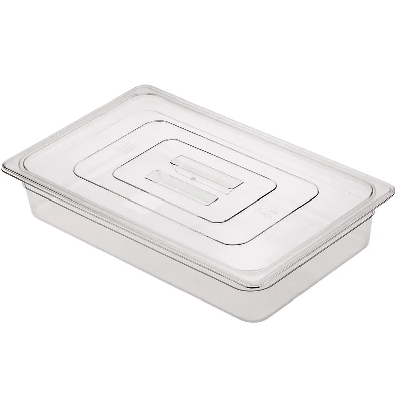 Hotel Restaurant Equipment Plastic Food Pan Buffet GN Container 1/1 10cm Hard Plastic Gastronorm Pan