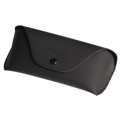 Portable Leather Glasses Case,Durable Soft Packaging Custom Printing Sunglasses Slim Case for Women Men Horizontal Eyeglass Case