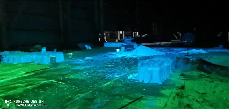 Luminous Sand Stones Glow in The Dark Stones and pebbles for Concrete Glow Path