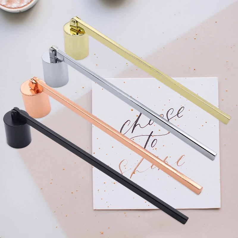 Hot Selling Classic Stainless Steel Colored Electroplated Candle Bell Shaped Fire Extinguisher Customized logo