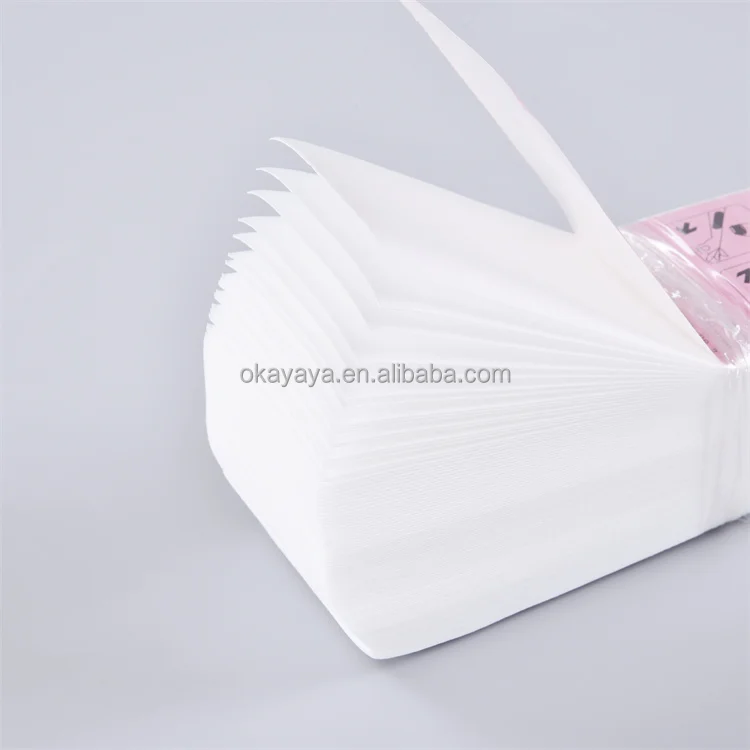 Factory Direct Nonwoven Depilatory Paper Body and Facial Depilatory Paper Disposable Non-woven Waxing Strips Paper