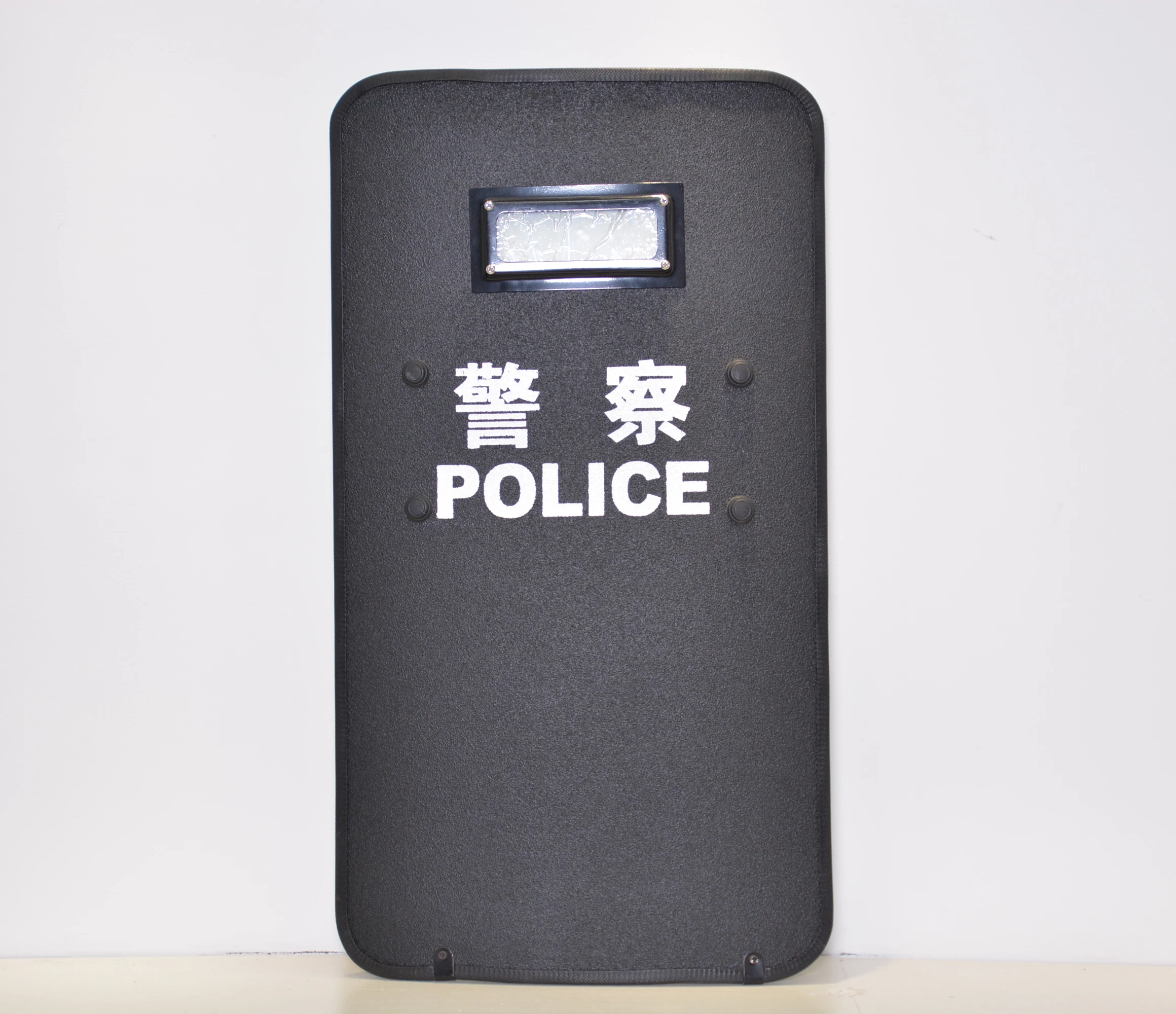 Level Military Handheld clear steel Ballistic Bulletproof Shield Lightweight materials