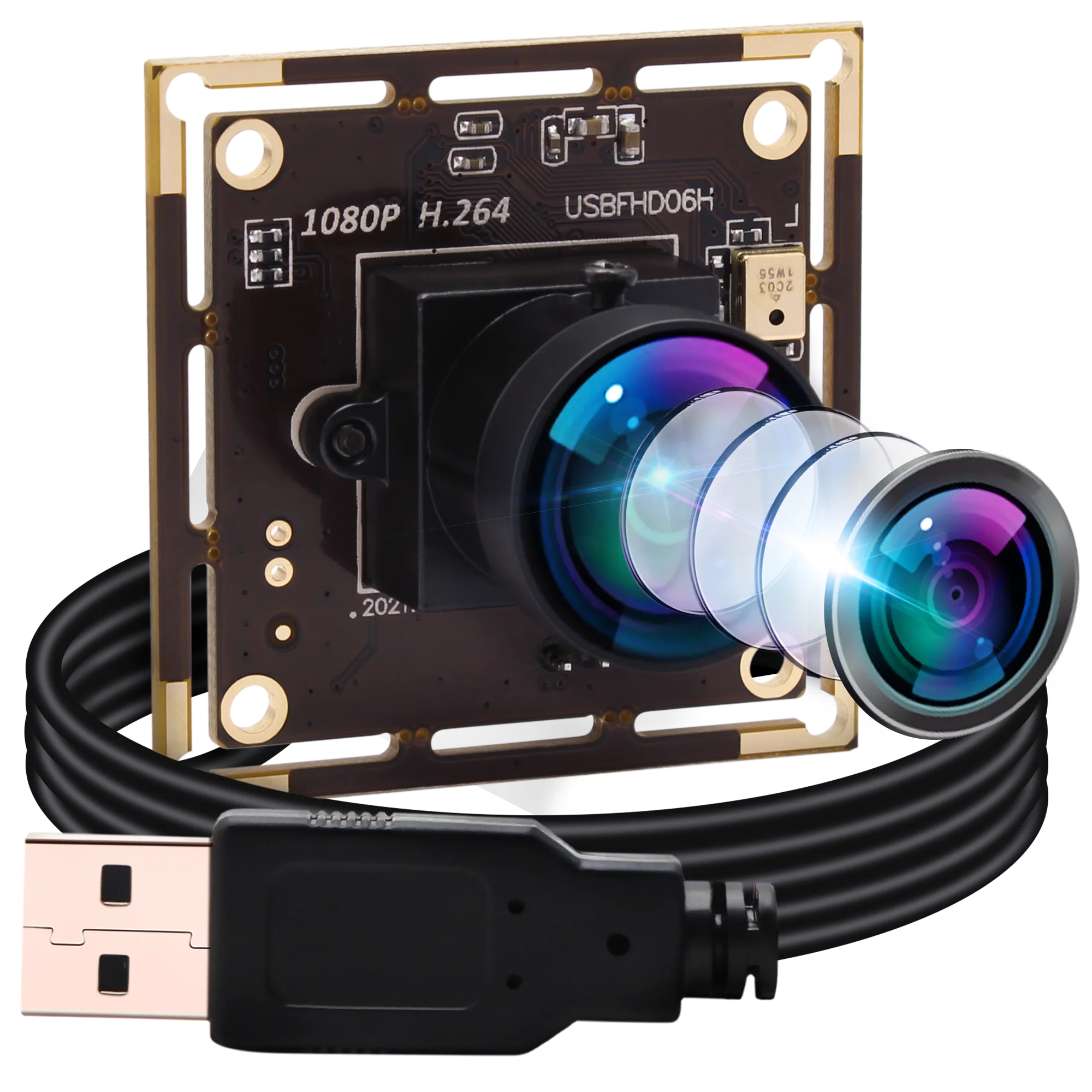 Pc Web Cameras Network Usb Live 1080p Low Light Webcam Wide Angle Camera With Usb Port