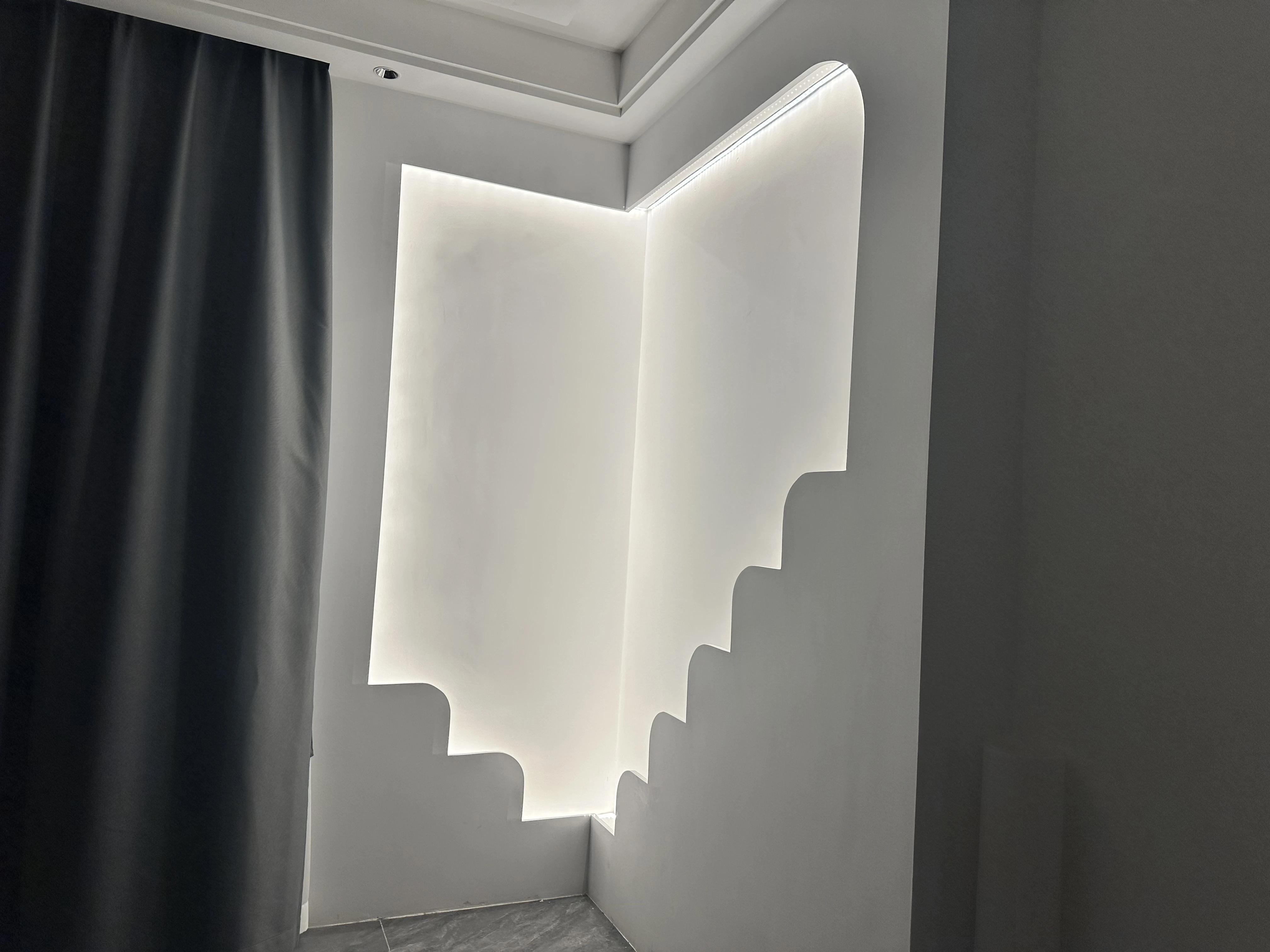 2024 Luxury Luminous Furniture decora Customized Art Deco Style LED Light Paintings Wall Arts for Home Decor