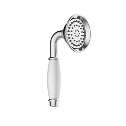 1F1218ABS-CP single function  shower head and hose set antique telephone shower shower set for bathroom