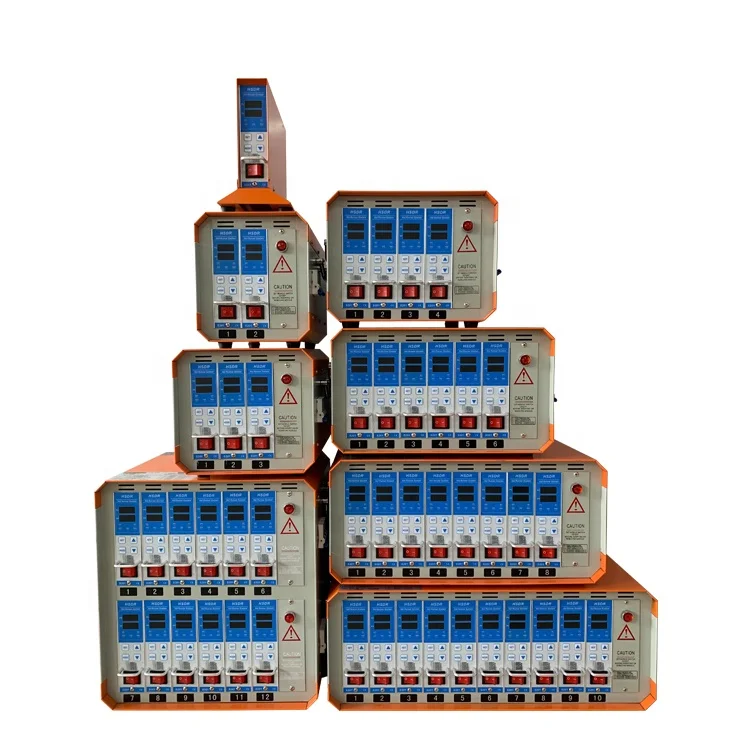
 1-24 zone J-type and K-type PID intelligent hot runner temperature controller can be used for plastic mold hot runner temperatu  