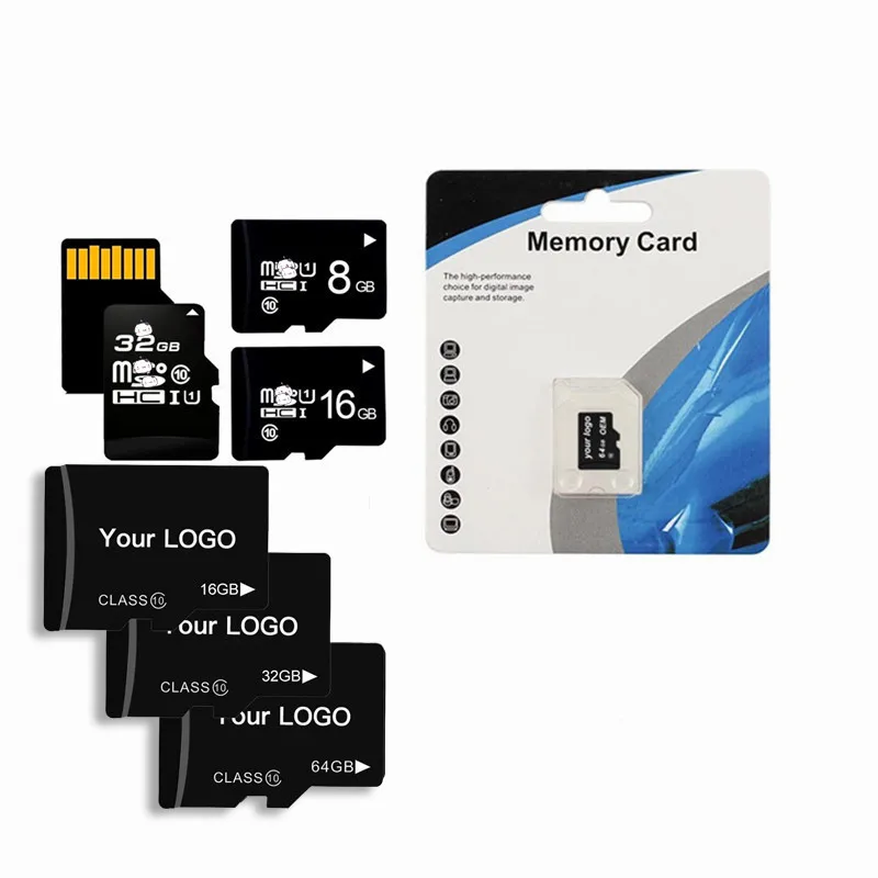  Высококачественная карта памяти C10 sd класса 10 128 ГБ 32 64 256 16 SD/TF флэш-карта 8 512 microSD для