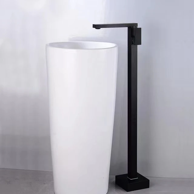 Freestanding Bath Tap Freestanding Shower System Bathtub Faucet Free Standing Bathtub Tap Floor Mounted Faucet Shower Mixer Tap
