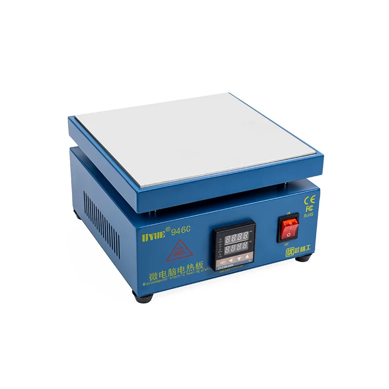 Wholesale China Supplier Uyue 946c Preheating Station Electronic Hot Plate Maintenance Constant Temperature Heating Station