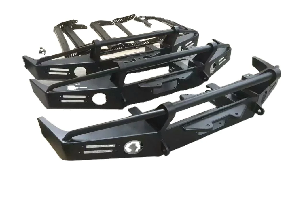 Wholesale China 4x4 Offroad Steel front Car Bumper 4x4 for Mitsubishi Pajero 05-14 front Car Bumper