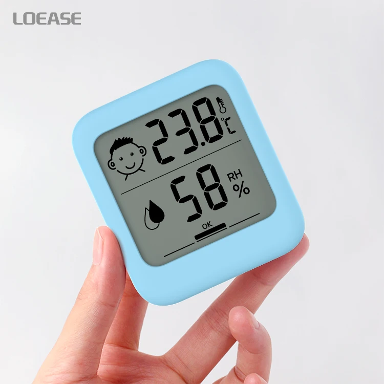 T21B Digital Hygrometer Thermometer Room Thermometer Indoor Thermometer for Home with Temperature and Humidity Monitor