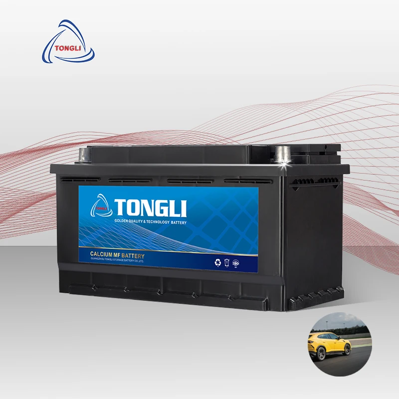 
Tongli brand 12v 60AH car battery wholesale Japanese standard maintenance free 12v N60 automotive battery 