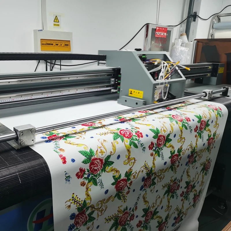 HONGJET 1.8m CE Certification Latex Printing Machine Tyvek Paper Wall Paper Printer Manufacturer