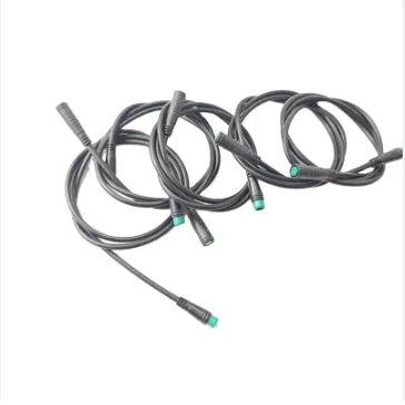 Waterproof extension cord 2pin 3pin 4pin 5pin 6pin for Bafang mid drive motor BBS01 BBSHD julet cable E-bike parts