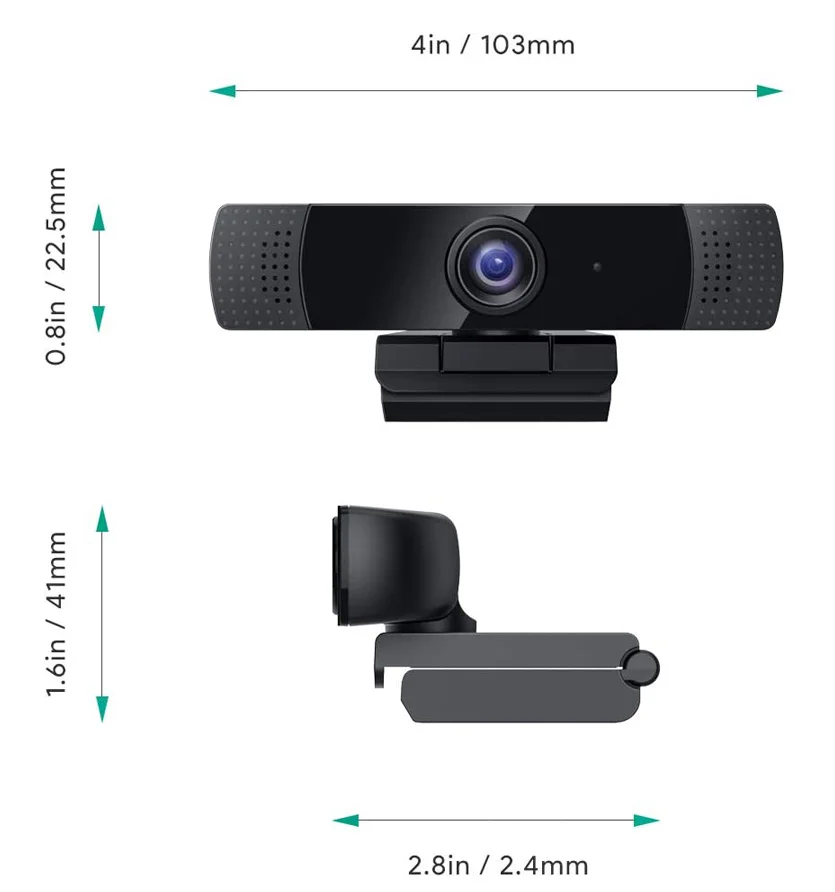 Обзор AUKEY веб-камера Full HD 1080p для ПК с USB Aukey