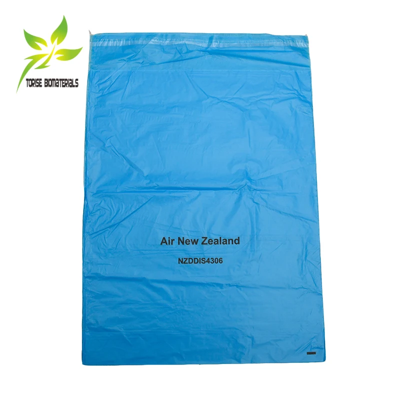 Customizable Self-Sealing Strip Compostable Clear Plastic Bag Multi-Purpose for Shoes Garments Mailing Made from PLA